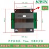 上銀光孔滑塊HIWIN HG65 HGW65 HGW65CB